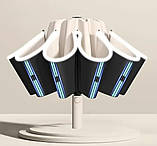 Вітростійка парасоля з подвійними ребрами з світловідбиваючею стрічкою, фото 7