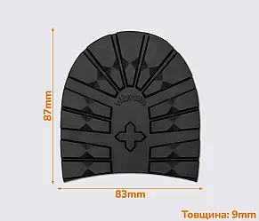 ROCCIA (1205), р. 39-40, кол.чорний (АА), набійка Vibram