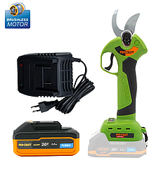 Акумуляторний секатор Procraft ES28Li (1 Акумулятор 4 А/год і Зарядний пристрій)