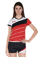 Волейбольна форма (шорти, футболка) Zeus KIT LYBRA DONNA RE/NE Z01021 (S)