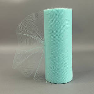 Фатін у рулонах 15 см, 20 м - аква