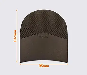 TACCO TOP (5350), р. 04, кол. темно-коричневий (18), набійка Vibram
