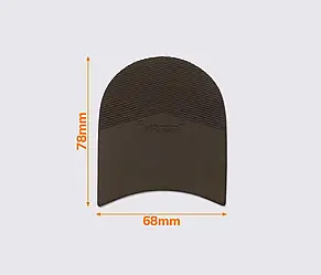 TACCO TOP (5350), р. 00, кол. темно-коричневий (18), набійка Vibram