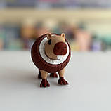 Бурбалоні Лулілолі Burbaloni Luliloli Капібара у кокосі іграшка-мем Italian Brainrot Італійські меми персонаж TikTok 13 см, фото 4