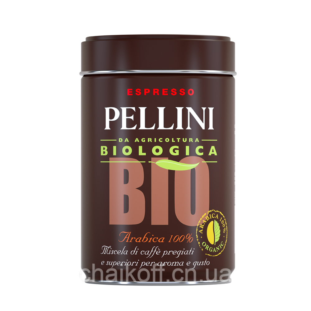 Кава мелена Pellini Biologica Bio 100% арабіка 250 г (Італія), фото 1