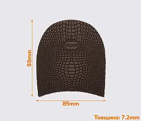 EXPLOSION (5340), р. 020, кол. темно-коричневий (18), набійка гумова Vibram