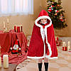 Новорічний червоний Плащ Санта жіно чий, фото 2