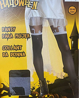 Колготки на Хелловін Цвинтар 20-40 den чорно-білий