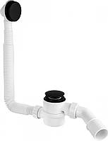 Сифон для ванни Mc Alpine HC2600CLMB клік-клак чорний McAlpine [15]