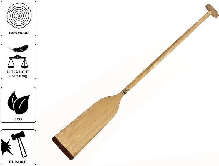 John Paddle Дерев'яний дерев'яний Дерев'яний дракон "Драко" - Драконові човни 130 см