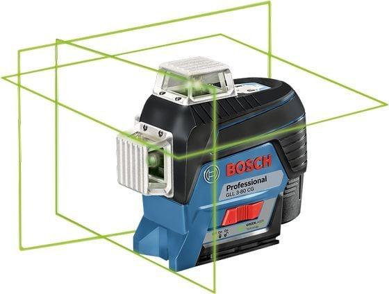 Bosch Plocal Laser Gll 3-80 CG Green 30 м, фото 1