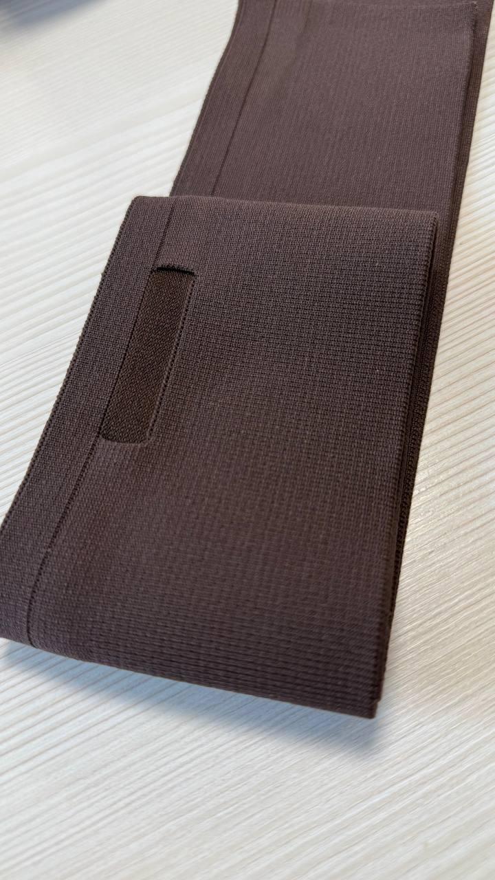 Пояс-манжет, колір шоколадний, фото 1