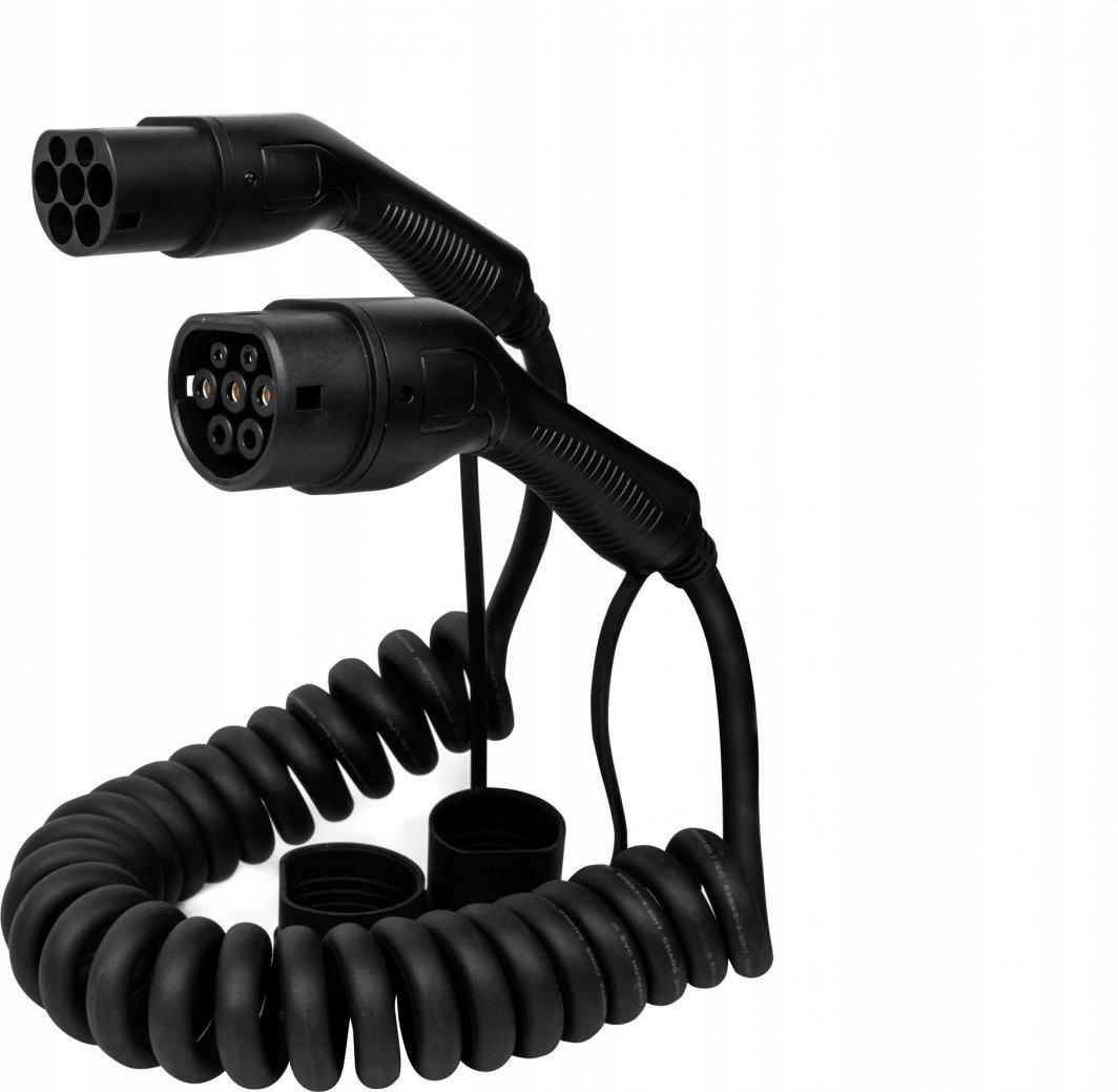 Кабель для зарядки автомобіля Defenzo Spiro AC7 Type 2 7 кВт 5 м