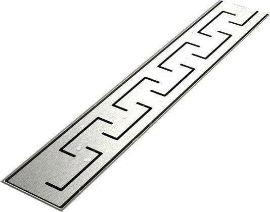 Лінійний водосток Hydroland з гратами Grek 600 60см