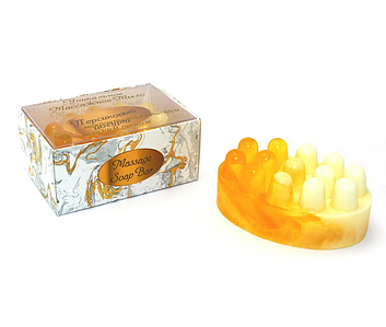 Масажне мило "Персиковий йогурт"