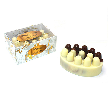 Масажне мило "Молочний шоколад"