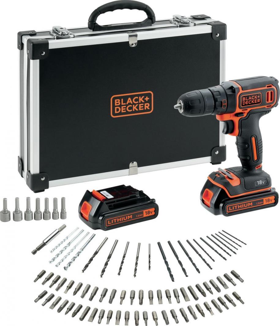 Black & Decker Drifter BDCDC18BAFC 18 V 2 X BATTROOPER 1.5 AH, фото 1