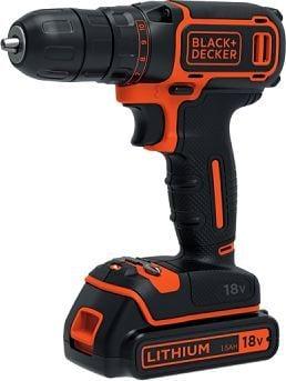 Black & Decker Drifter BDCDC18KB 18 V 2 X Cumulator 1.5 AH