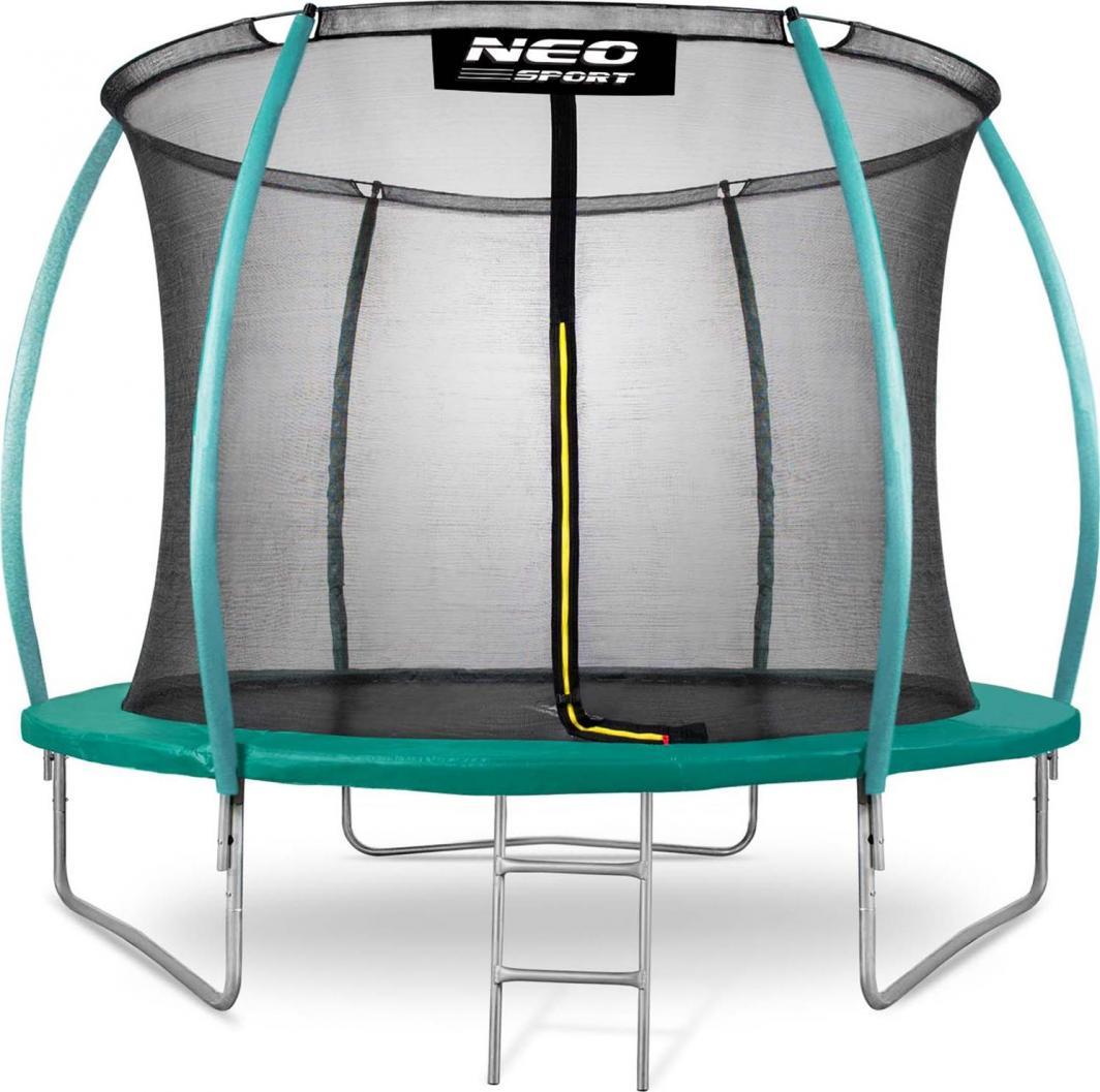Садовий батут Нео-спорт NS-08C181 з внутрішньою сіткою 8,5 футів 252 см