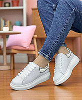 Кросівки шкіряні білі жіночі натуральна шкіра