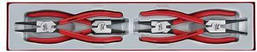 Набір внутрішніх плоскогубців Teng Tools і зовнішні стопорні кільця (11270-0109)