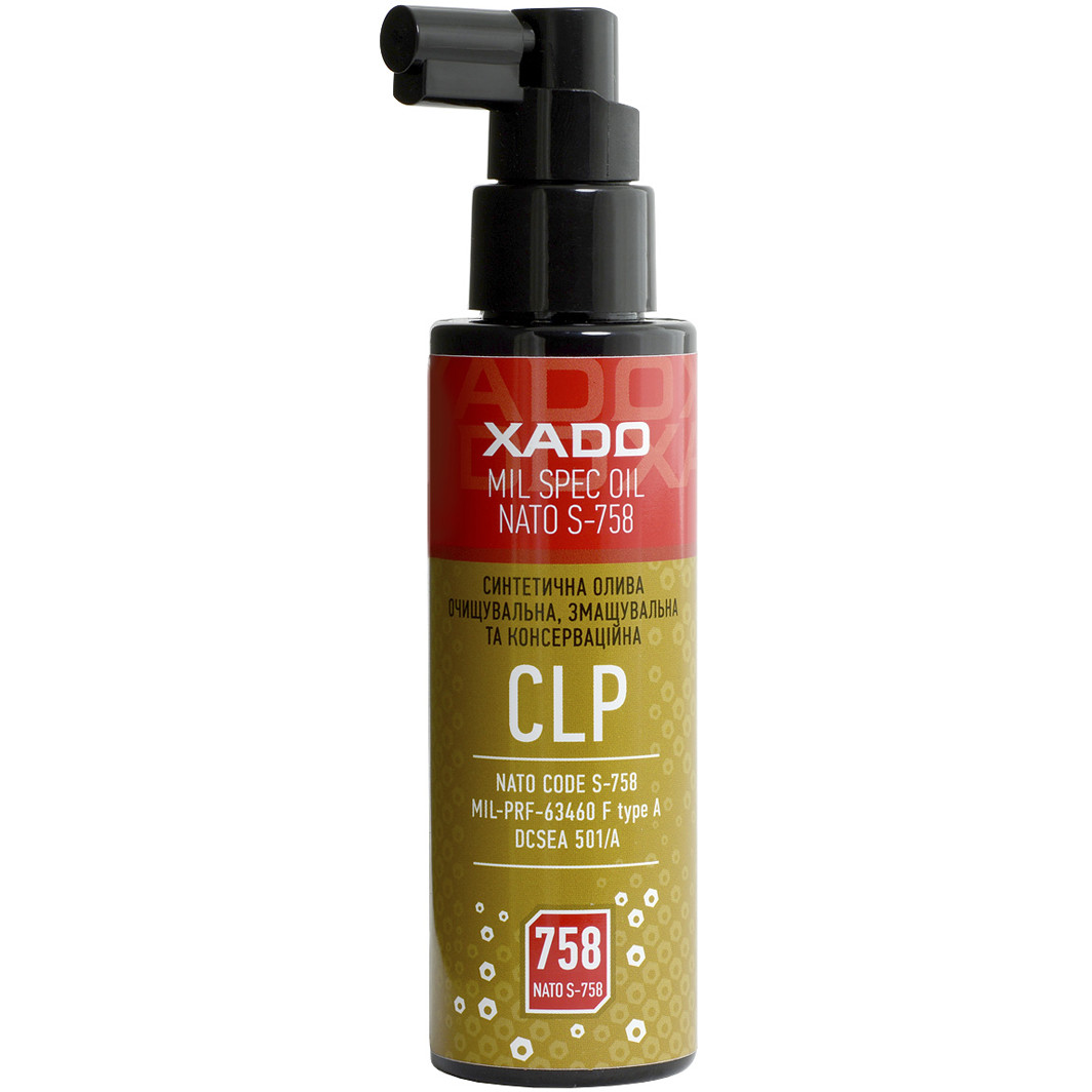 XADO CLP OIL S-758, 100 мл (XA40432) мастило для догляду за зброєю, фото 1