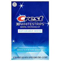 Відбілюючі смужки для зубів Crest 3D Whitestrips Noticeably White dental Whitening K 10пар (20шт)