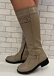Чоботи жіночі на підборі зимові від виробника ШТ25-4216-3, фото 2