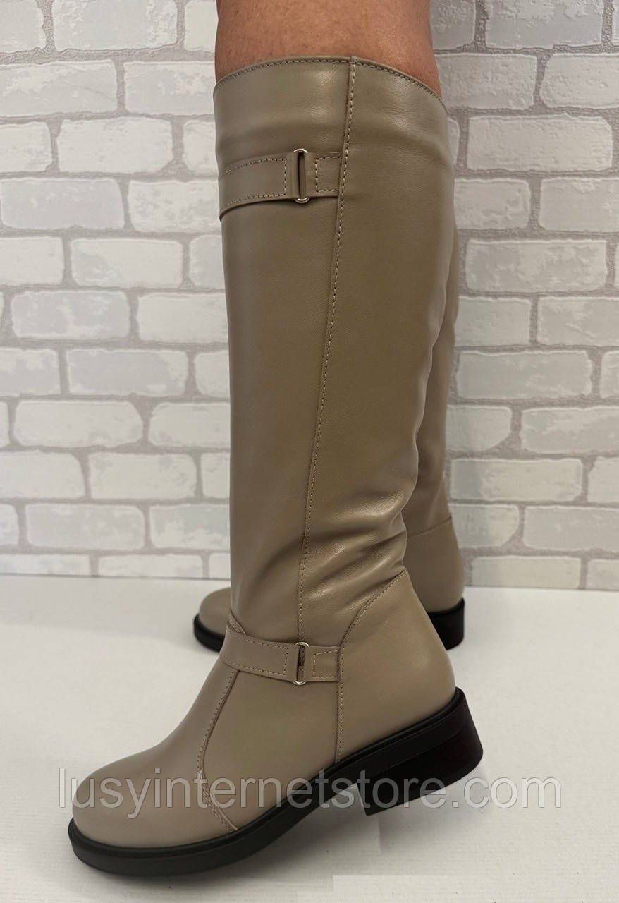 Чоботи жіночі на підборі зимові від виробника ШТ25-4216-3, фото 1