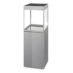 Акваріумний набір із тумбою Aquael «Glossy Cube» сірий, прямий (135 л)