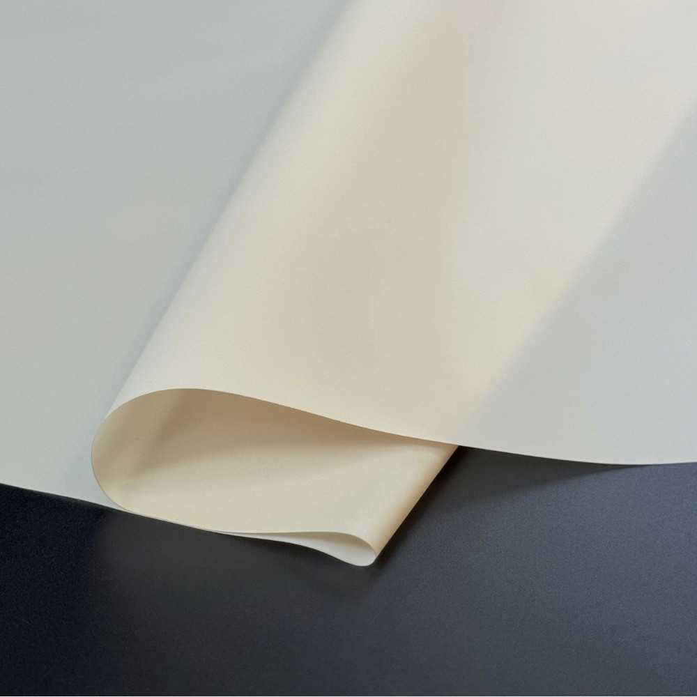 Флористична калька плівка для упаковки квітів, матова напівпрозора, 56х56 см, мокко (20 листів), фото 1