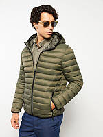 Чоловіча куртка хакі LC Waikiki / ЛС Вайкікі з капюшоном та 2-ма потайними кишенями. фірмова Туреччина