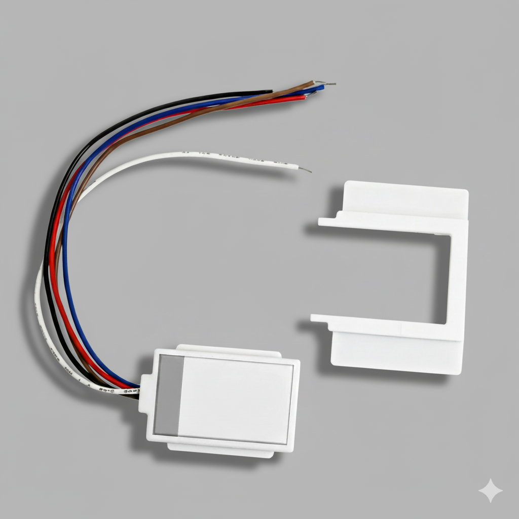 Сенсорний вимикач для дзеркал LB-03, 1 клавіша, 1×65W, димер, DC12-24V, фото 1