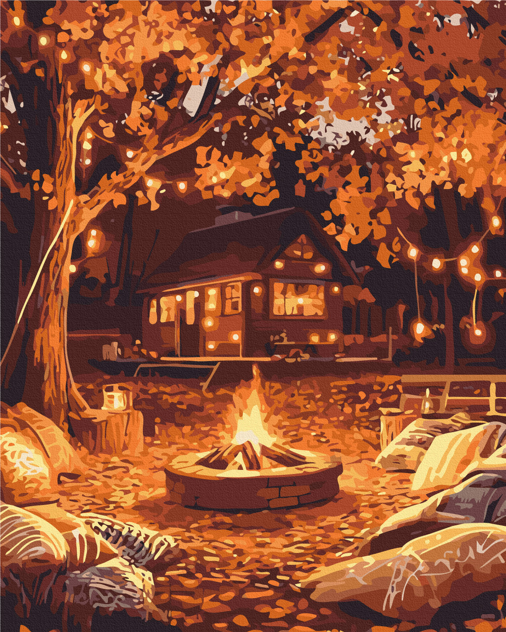 Картина за номерами 40×50 см Осіння естетика Brushme BS54402, фото 1