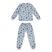 Піжама дитяча тепла для хлопчика GABBI ТЕПЛА-2 на зріст 80 Темно-сірий (10917)