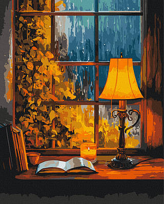 Картина за номерами 40×50 см День, коли падав дощ Brushme BS54399