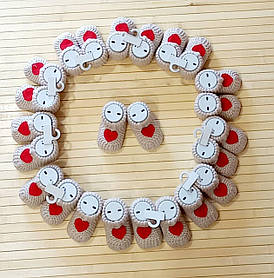 Пінетки в'язані для малюків 0/6 міс.; Гурт. Туреччина