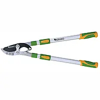 Секатор для гілок 715мм, d зрізу 35мм, зріз прямий, телескопічні рукоятки VERANO (71-846)
