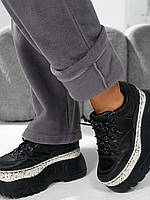 Жіночий теплий спортивний костюм з двостороннього флісу (Батал), фото 3