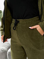 Жіночий теплий спортивний костюм з двостороннього флісу (Батал), фото 6