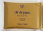 Shiseido Cle de Peau Beaute Cotton Серветки з бавовни, 1 шт х 4 серветки, фото 2