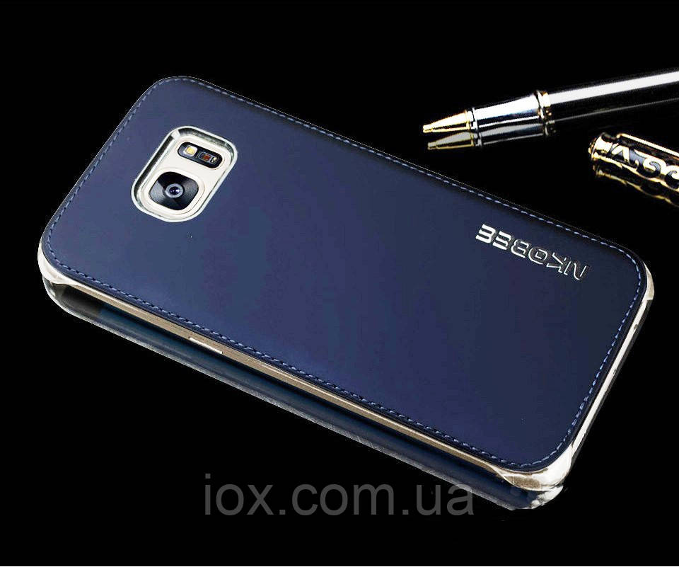 Синий чехол-накладка NKOBEE для Samsung Galaxy S7 - фото 3 - id-p478435626