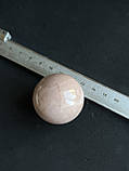 Персиковий місячний камінь натуральний сфера шар коло з натурального місячного каменю 38 мм., фото 6