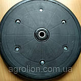 Прикотуюче колесо в зборі ( диск поліпропілен ) з підшипником 1” x 12”, P3996, фото 6