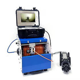 Робот G10 для інспекції та відео діагностики труб Ø150–3000мм, з довжиною кабелю 150 м