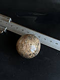 Чорний місячний камінь сфера шар коло з натурального місячного каменю адуляр 36 мм., фото 7