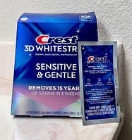 Відбілювальні смужки для Чутливих зубів Crest 3D Whitestrips Sensative  Whitening Kit 18 пар