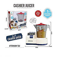 Блендер дитячий - підсвічування, на батарейках, прозора колба з поділками J 619