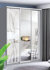 Шафа купе Браун Модерн h2400