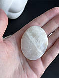 Кабошон натуральний місячний камінь овал камінь без оправи кабошон палм адуляр., фото 5